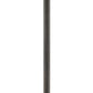 Z-Lite Talbot 10" W x 114" H 3-Light Oil Rubbed Bronze Stainless Steel and Aluminum Frame Clear Seedy Glass Shade Outdoor Post Mounted Fixture
