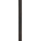 Z-Lite Talbot 12" W x 117" H 3-Light Oil Rubbed Bronze Stainless Steel and Aluminium Frame Clear Beveled Glass Shade Outdoor Post Mounted Fixture
