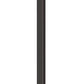 Z-Lite Talbot 12" W x 117" H 3-Light Oil Rubbed Bronze Stainless Steel and Aluminium Frame Clear Beveled Glass Shade Outdoor Post Mounted Fixture