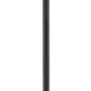 Z-Lite Talbot 15" W x 117" H 3-Light Black Stainless Steel and Aluminium Frame Clear Beveled Glass Shade Outdoor Post Mounted Fixture
