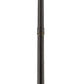 Z-Lite Talbot 15" W x 97" H 1-Light Oil Rubbed Bronze Stainless Steel and Aluminium Frame Clear Beveled Glass Shade Outdoor Post Mounted Fixture