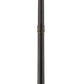 Z-Lite Talbot 15" W x 97" H 1-Light Oil Rubbed Bronze Stainless Steel and Aluminium Frame Clear Beveled Glass Shade Outdoor Post Mounted Fixture