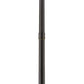 Z-Lite Talbot 17" W x 100" H 3-Light Oil Rubbed Bronze Stainless Steel and Aluminum Frame Clear Seedy Glass Shade Outdoor Post Mounted Fixture