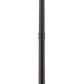 Z-Lite Talbot 17" W x 100" H 3-Light Oil Rubbed Bronze Stainless Steel and Aluminum Frame Clear Seedy Glass Shade Outdoor Post Mounted Fixture
