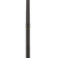 Z-Lite Talbot 19" W x 104" H 3-Light Oil Rubbed Bronze Stainless Steel and Aluminium Frame Clear Seedy Glass Shade Outdoor Post Mounted Fixture