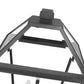 Z-Lite Talbot 20" W x 117" H 4-Light Black Stainless Steel and Iron Clear Beveled Glass Shade Outdoor Post Mounted Fixture