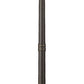 Z-Lite Talbot 20" W x 117" H 4-Light Oil Rubbed Bronze Stainless Steel and Iron Clear Beveled Glass Shade Outdoor Post Mounted Fixture