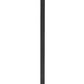 Z-Lite Talbot 20" W x 128" H 4-Light Black Stainless Steel and Iron Clear Beveled Glass Shade Outdoor Post Mounted Fixture