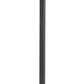 Z-Lite Talbot 20" W x 128" H 4-Light Black Stainless Steel and Iron Clear Beveled Glass Shade Outdoor Post Mounted Fixture