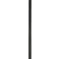 Z-Lite Talbot 20" W x 129" H 4-Light Black Stainless Steel and Iron Clear Beveled Glass Shade Outdoor Post Mounted Fixture