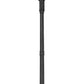 Z-Lite Talbot 30" W x 115" H 9-Light Black Stainless Steel Frame Clear Beveled Glass Shade Outdoor Post Mounted Fixture