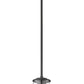 Z-Lite Thayer 5" 1-Light Matte Black Steel and Clear Glass Shade Pendant Light
