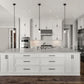 Z-Lite Thayer 5" 1-Light Matte Black Steel and Clear Glass Shade Pendant Light