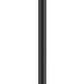 Z-Lite Tiberius 5017PHBR-518P-BK 4-Light Clear Seedy Glass Shade Black Aluminum Outdoor Post Mounted Fixture