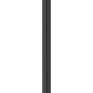 Z-Lite Tiberius 5017PHBR-518P-BK 4-Light Clear Seedy Glass Shade Black Aluminum Outdoor Post Mounted Fixture
