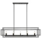 Z-Lite Titania 13" 10-Light Matte Black Island Light