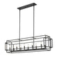 Z-Lite Titania 13" 10-Light Matte Black Island Light