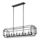 Z-Lite Titania 13" 10-Light Matte Black Island Light