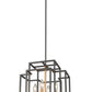 Z-Lite Titania 14" 4-Light Bronze and Olde Brass Steel Pendant Light
