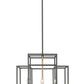 Z-Lite Titania 18" 4-Light Bronze and Olde Brass Steel Pendant Light
