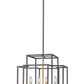 Z-Lite Titania 18" 4-Light Bronze and Olde Brass Steel Pendant Light