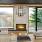 Z-Lite Titania 18" 4-Light Matte Black Steel Pendant Light