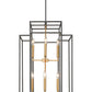 Z-Lite Titania 20" 12-Light Bronze and Olde Brass Steel Pendant Light