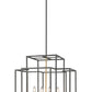 Z-Lite Titania 22" 4-Light Bronze and Olde Brass Steel Pendant Light