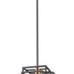 Z-Lite Titania 9" 1-Light Bronze and Olde Brass Steel Mini Pendant Light