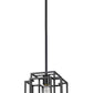 Z-Lite Titania 9" 1-Light Matte Black Steel Mini Pendant Light