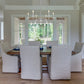 Z-Lite Toussant 32" 6-Light Brushed Nickel Steel Frame Chandelier