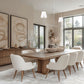 Z-Lite Tova 64" 2-Light Brushed Nickel Steel Frame White Fabric Shade Linear Chandelier