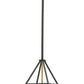 Z-Lite Trestle 8" 1-Light Matte Black and Olde Brass Steel Mini Pendant Light