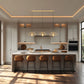 Z-Lite Valencia 56" 3-Light Modern Gold Steel Linear Chandelier