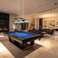 Z-Lite Vanguard 3050-3BN-SBN 59" 3-Light Brushed Nickel Steel and Aluminum Billiard Light