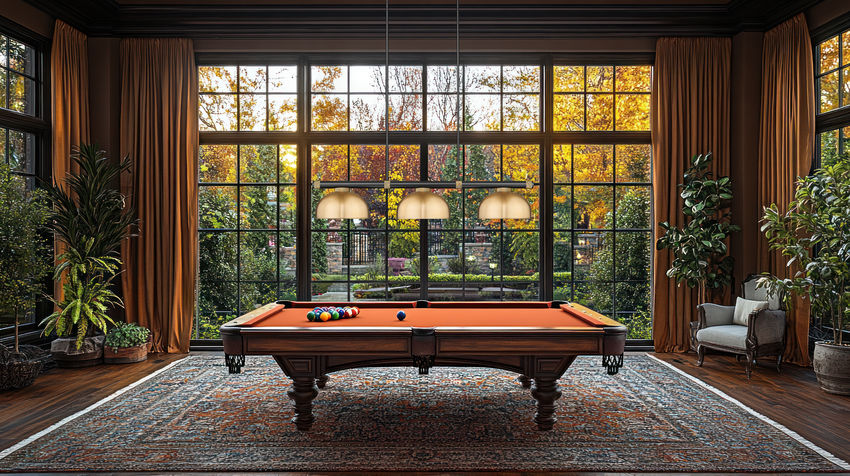 Z-Lite Vanguard 3050-3MB-RB-D13HBR 59" 3-Light Matte Black and Rubbed Brass Steel and Aluminum Frame Heritage Brass Steel Shade Billiard Light