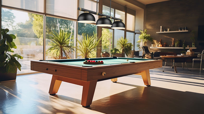 Z-Lite Vanguard 3050-3MB-RB-D13MB 59" 3-Light Matte Black and Rubbed Brass Steel and Aluminum Frame Matte Black Steel Shade Billiard Light