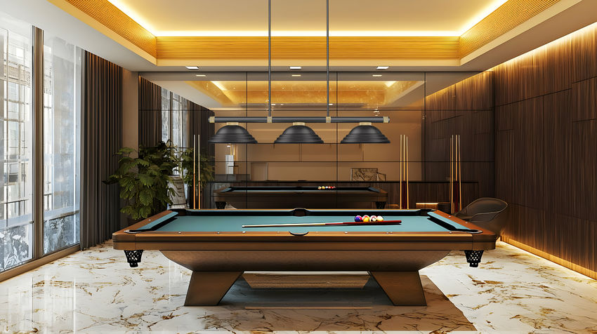 Z-Lite Vanguard 3050-3MB-RB-SMB 59" 3-Light Matte Black and Rubbed Brass Steel and Aluminum Frame Matte Black Steel Shade Billiard Light