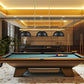 Z-Lite Vanguard 3050-3RB-D13MB 59" 3-Light Rubbed Brass Steel and Aluminum Frame Matte Black Steel Shade Billiard Light