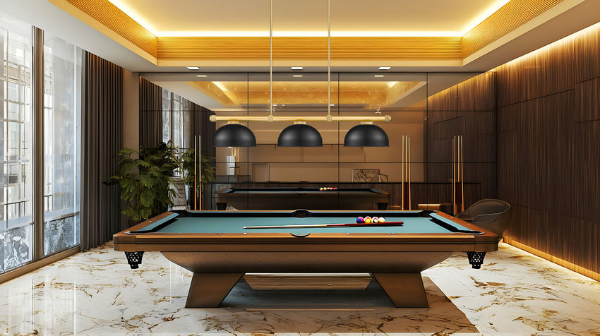 Z-Lite Vanguard 3050-3RB-D13MB 59" 3-Light Rubbed Brass Steel and Aluminum Frame Matte Black Steel Shade Billiard Light