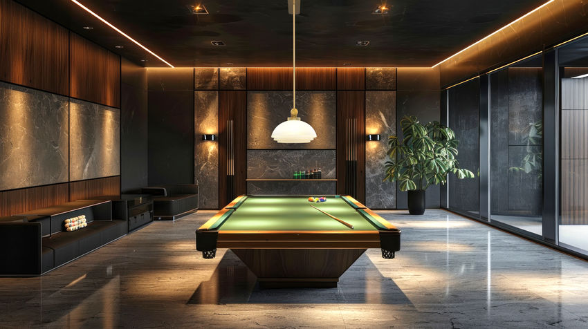 Z-Lite Vanguard 3050-3RB-DWL14 59" 3-Light Rubbed Brass Steel and Aluminum Frame White Linen Glass Shade Billiard Light