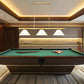 Z-Lite Vanguard 3050-3RB-PWH 59" 3-Light Rubbed Brass Steel and Aluminum Frame White Plastic Shade Billiard Light
