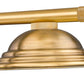Z-Lite Vanguard 3050-3RB-SRB 59" 3-Light Rubbed Brass Steel and Aluminum Billiard Light