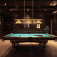 Z-Lite Vanguard 3050-3RB-SRB 59" 3-Light Rubbed Brass Steel and Aluminum Billiard Light