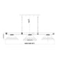 Z-Lite Vanguard 3050-3RB-SRB 59" 3-Light Rubbed Brass Steel and Aluminum Billiard Light