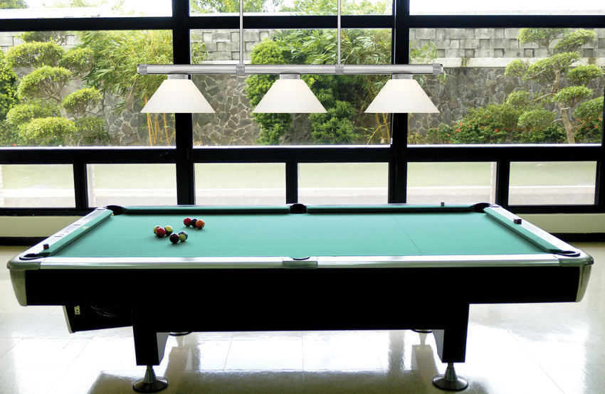 Z-Lite Vanguard 59" 3-Light Brushed Nickel Steel and Aluminum Frame Matte Opal Glass Shade Billiard Light