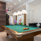 Z-Lite Vanguard 59" 3-Light Brushed Nickel Steel and Aluminum Frame Matte Opal Glass Shade Billiard Light