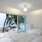 Z-Lite Vaughn 1-Light Brushed Nickel Steel Frame Matte Opal Glass Shade Flush Mount Lighting