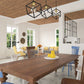 Z-Lite Vertical 10" 3-Light Bronze and Olde Brass Steel Island Light