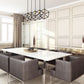 Z-Lite Vertical 10" 5-Light Bronze and Olde Brass Steel Island Light